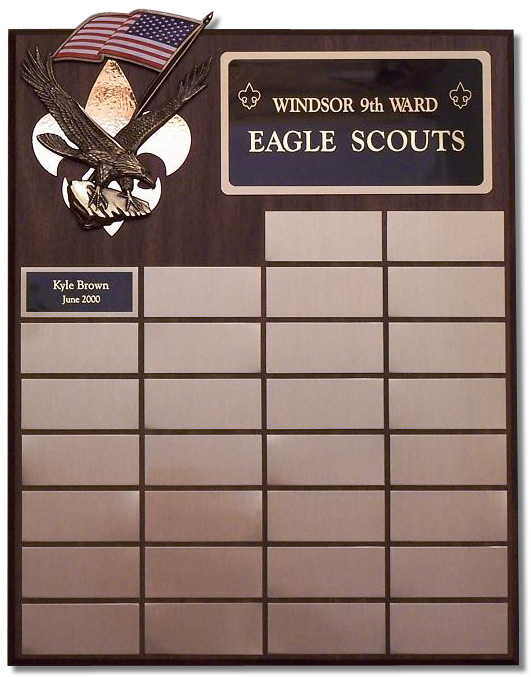 Small Eagle Scout Plaque